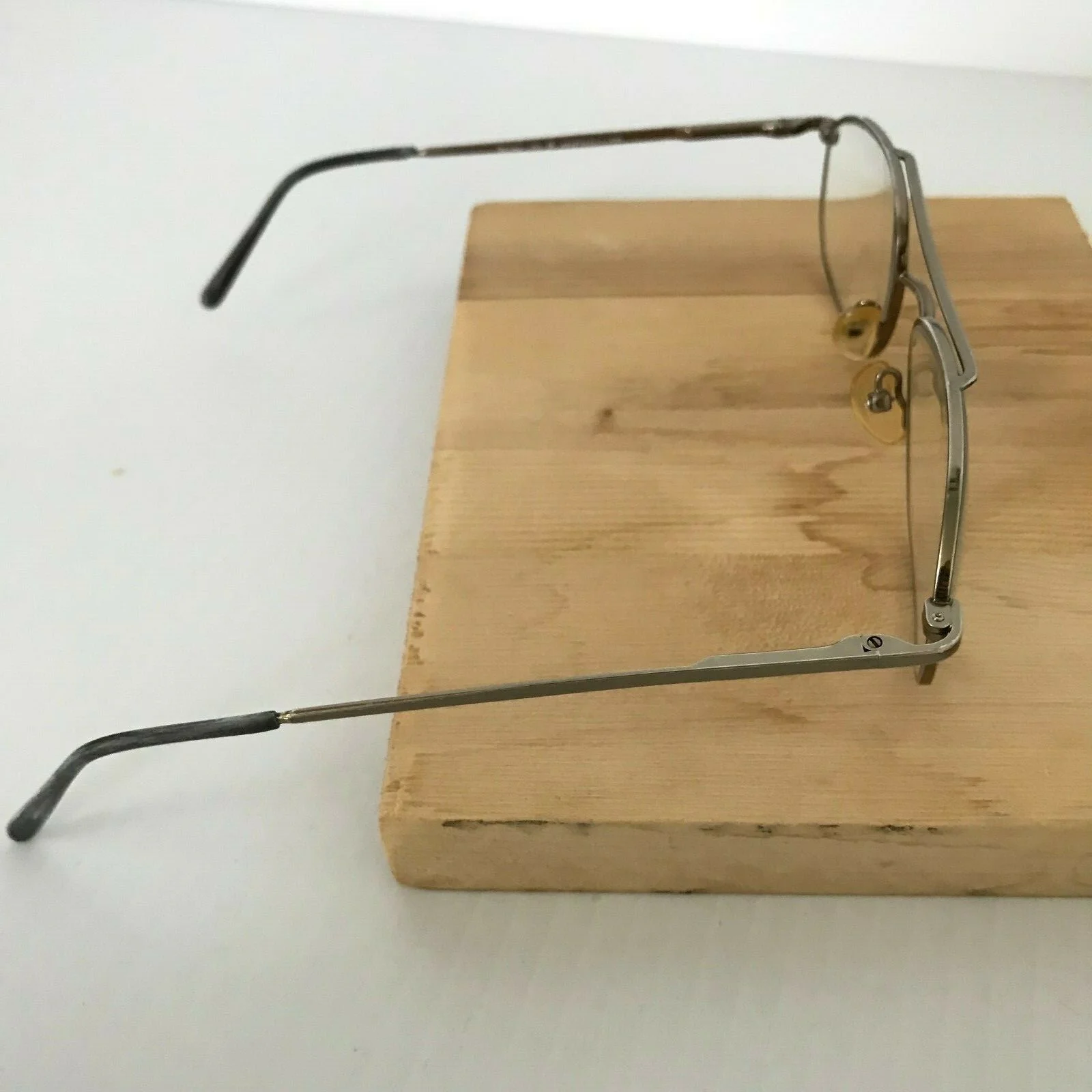 LANSING by All American Classics Metal Aviator Vintage Rx Eyeglasses Frames 3