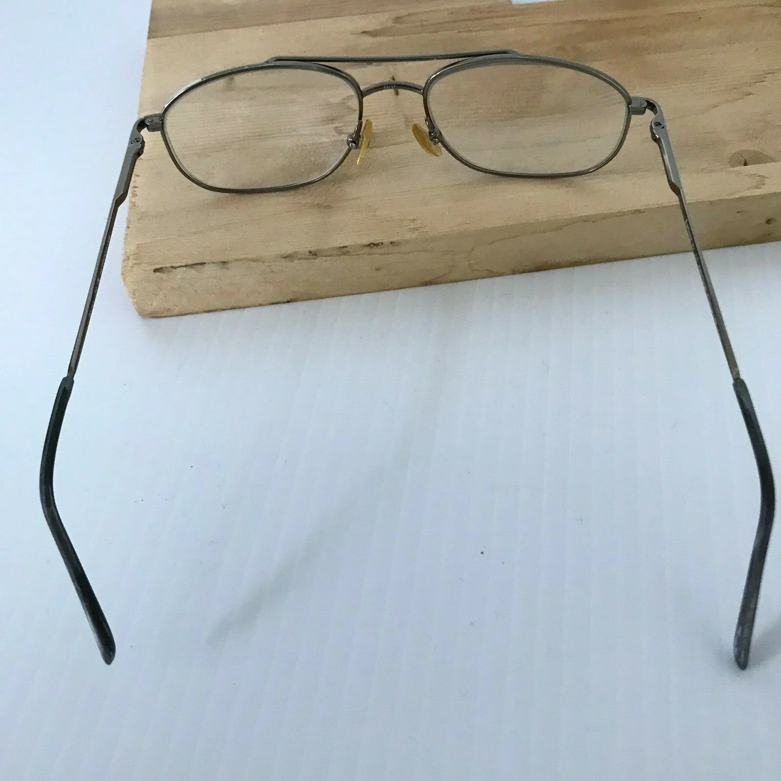 LANSING by All American Classics Metal Aviator Vintage Rx Eyeglasses Frames 4