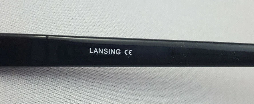 LANSING Designer Eyeglass Frames BLACK 51 [] 19 145 mm 4