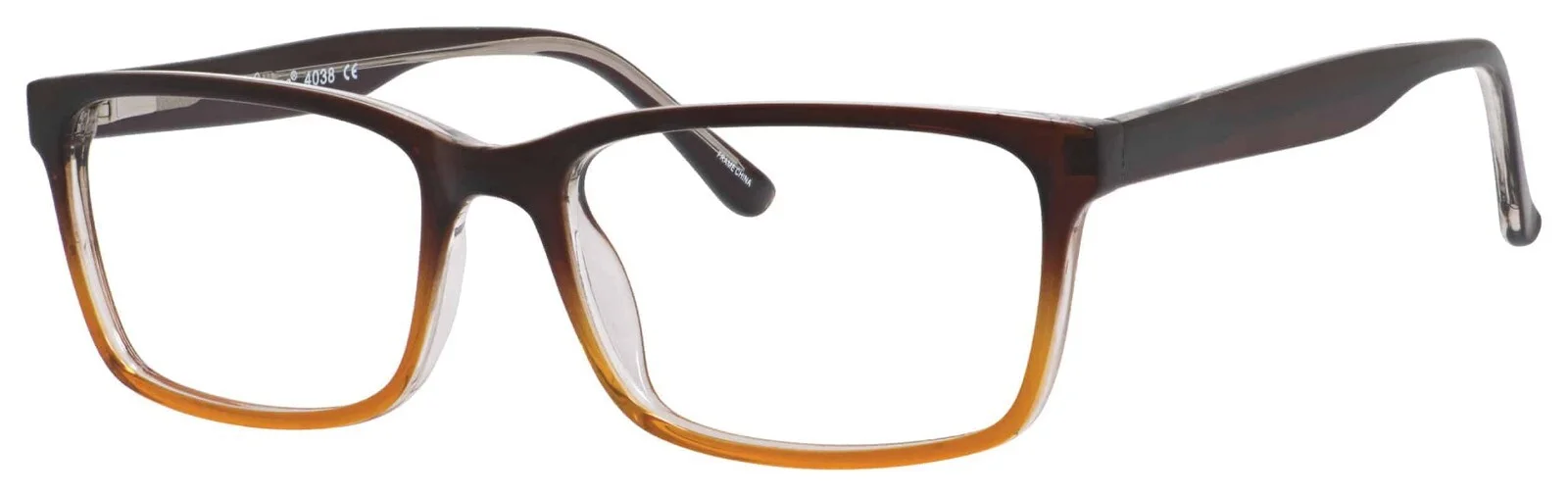 Large Frame Glasses Enhance 4038 Oversized Glass Frames Size: 60-19-150 3