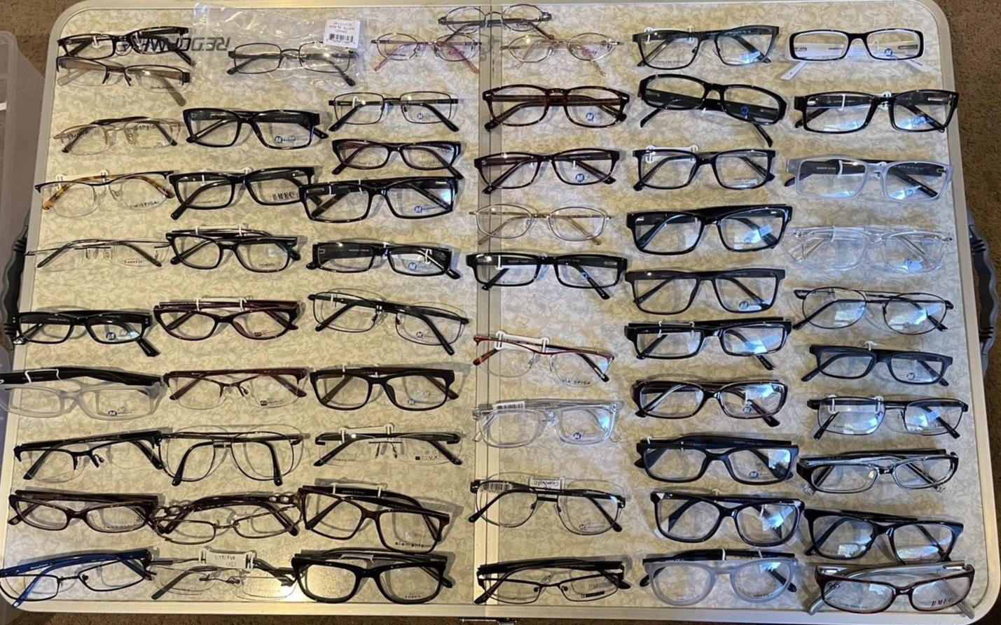 Large lot of Frames plus MORE! Multiple sizes/styles/colors NEW! NAME BRANDS