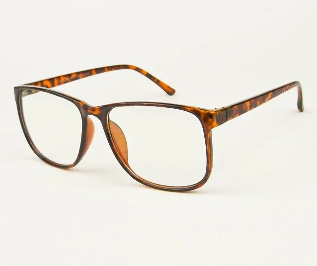 Large Thin Square Big Fashion WayFe Women Clear Designer Frames Eyeglasses 035 L 2