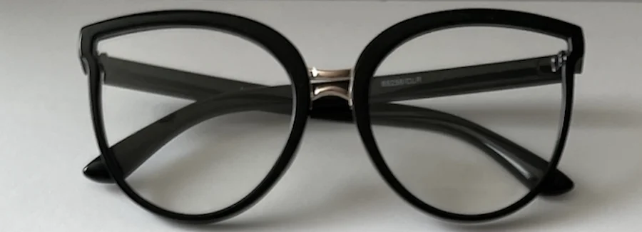 Large Women Round Cat Eye Kaya Clear Lens Gold Bridge Fashion Frames Eyeglasses 4