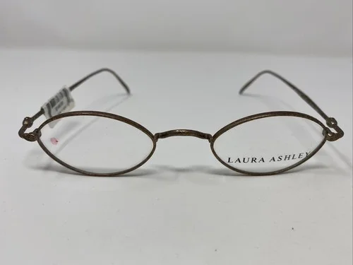 Laura Ashley Eyeglasses Frame Eliza SILKEN BEIGE 44-21-135 Brown Full Rim NH22