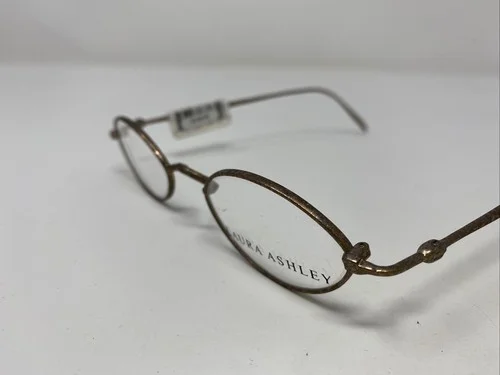 Laura Ashley Eyeglasses Frame Eliza SILKEN BEIGE 44-21-135 Brown Full Rim NH22 2