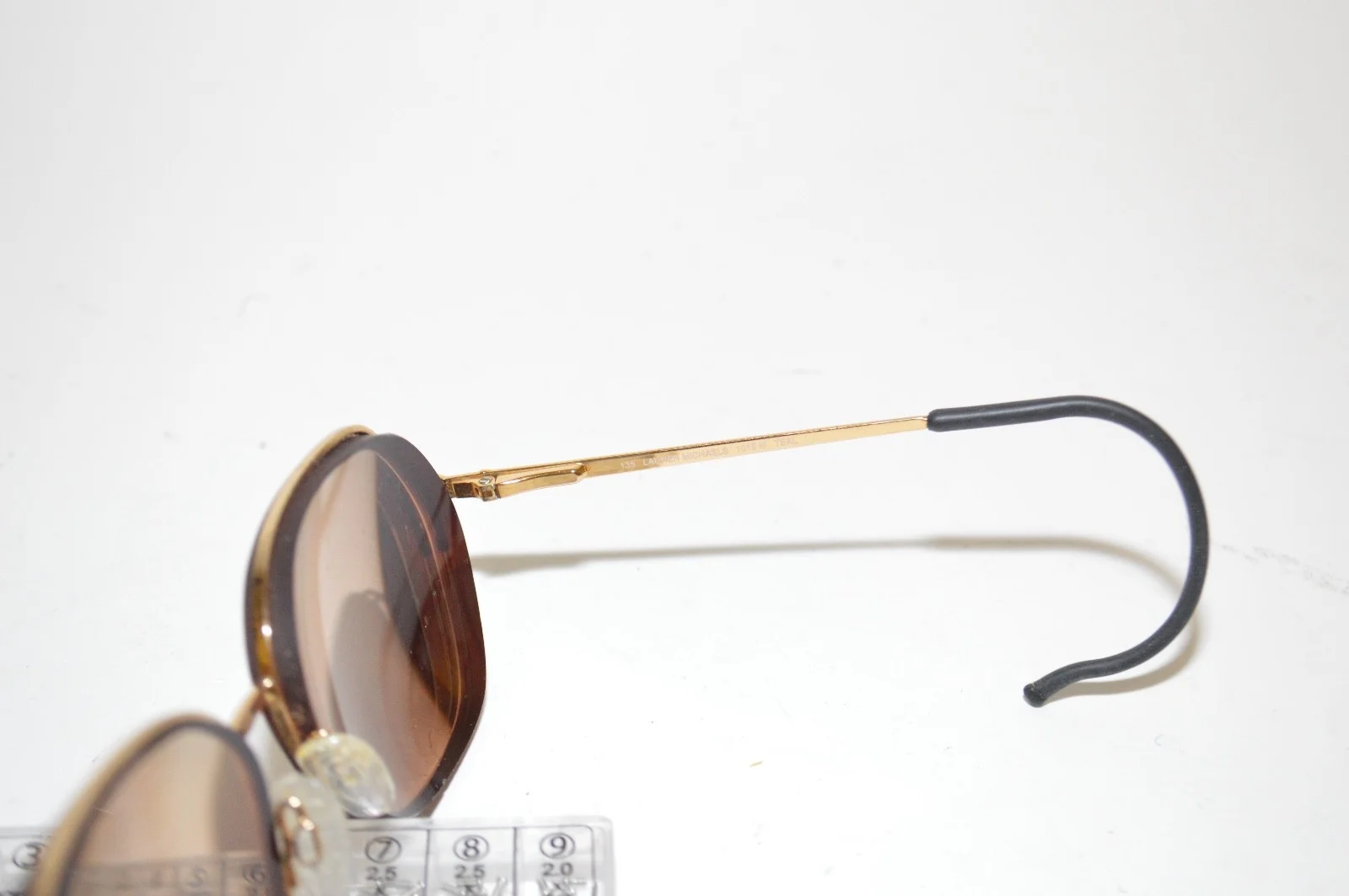 Lauren Michaels 1015M Sunglass/Eyeglass Frames 58[]16-135MM Wrap-Around Italy 3