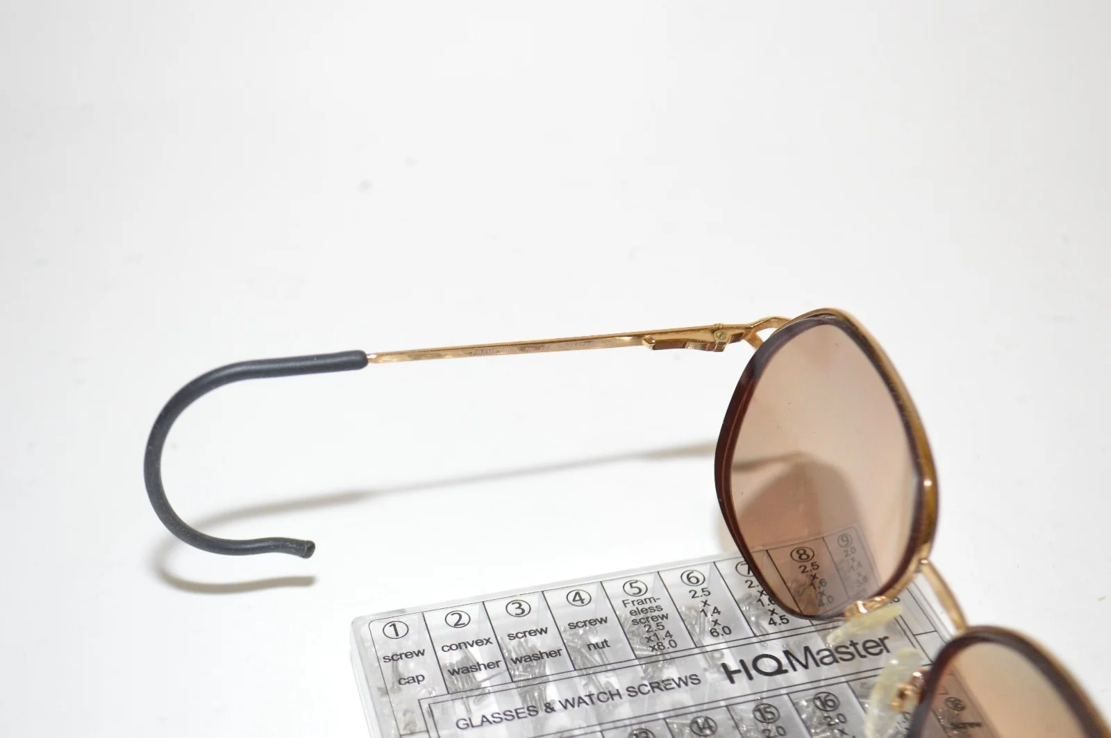 Lauren Michaels 1015M Sunglass/Eyeglass Frames 58[]16-135MM Wrap-Around Italy 4