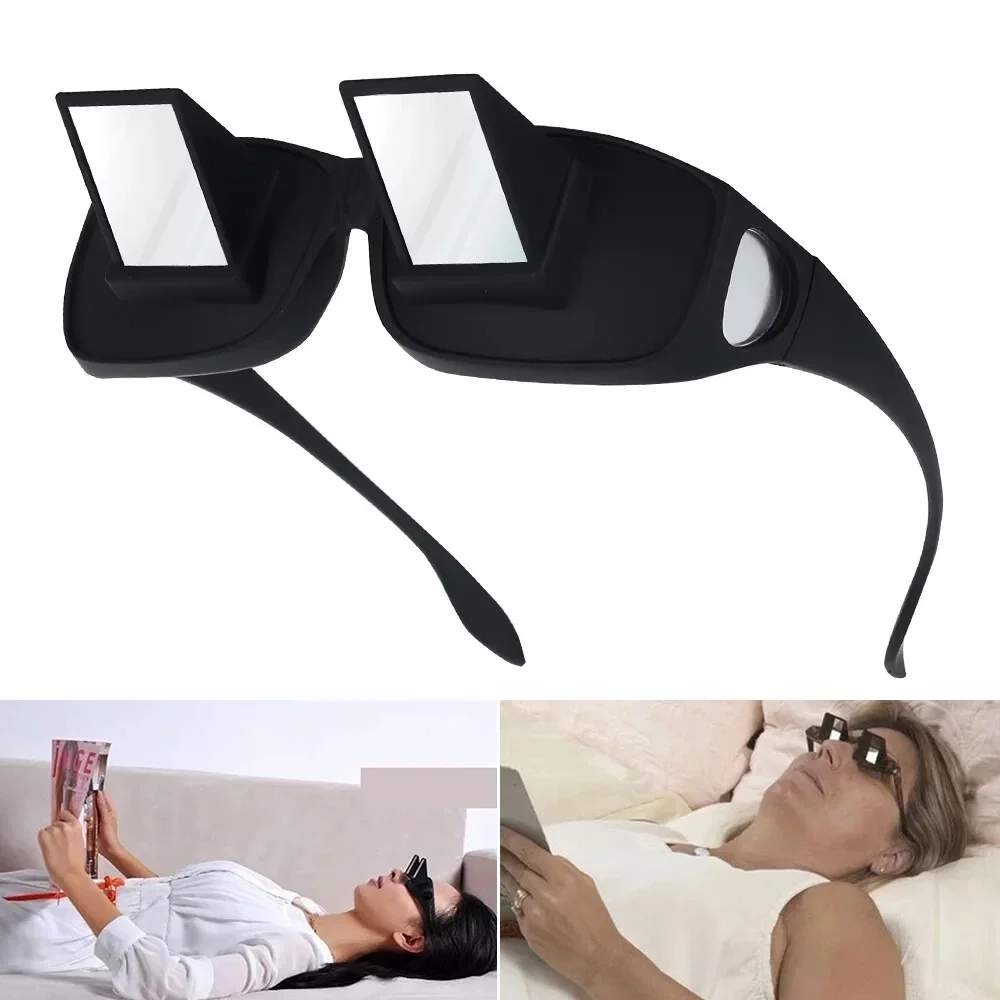 Lazy Glasses Horizontal Prism Spectacles for Reading TV - Unisex