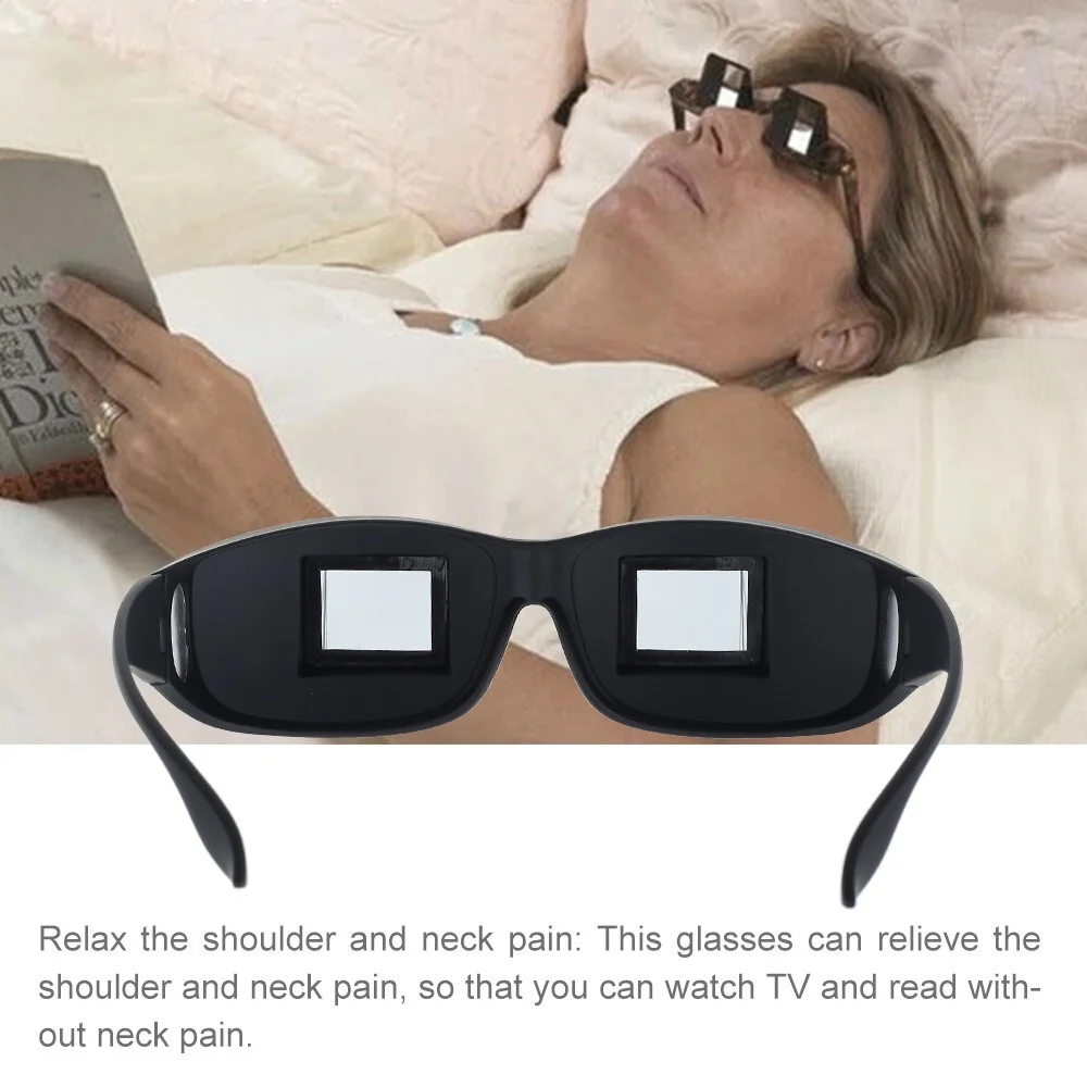 Lazy Prism Glasses Horizontal for TV Reading Unisex 3