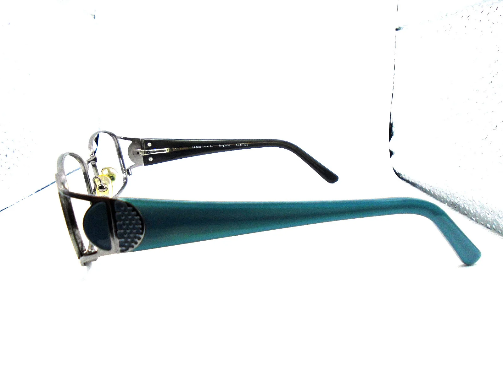 Legacy Lane 24 Silver/Turquoise 54-17-135 Womens Eyeglasses Frames 4