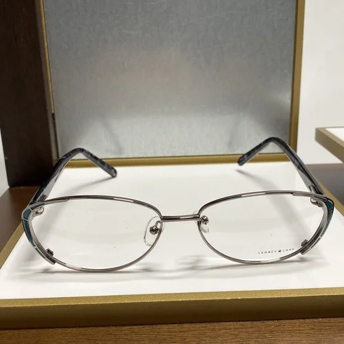 Legacy Lane 38 Turquoise Womens Metal Eyeglasses 55-15-135 Frames (E2) 2