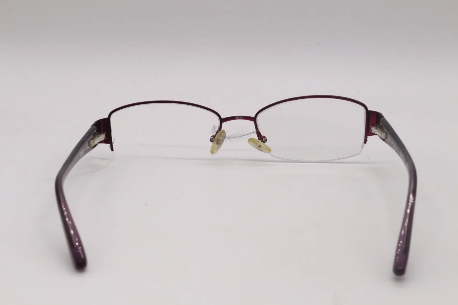 LEGACY WR 0001 EG VIOLET PURPLE AUTHENTIC FRAMES EYEGLASSES 50-17 4