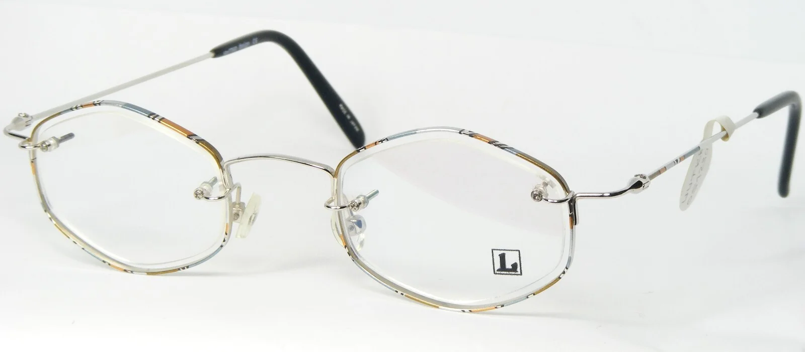 Legorje LE-316 MULTICOLOR UNIQUE RARE EYEGLASSES German design 42-20-140mm Japan