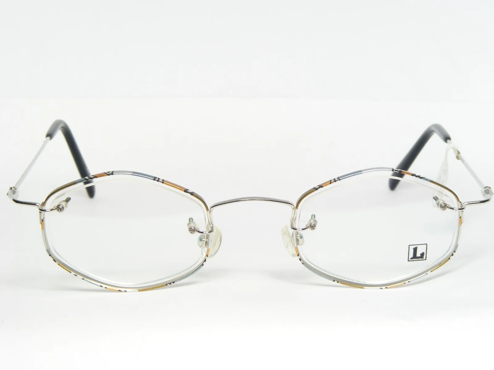 Legorje LE-316 MULTICOLOR UNIQUE RARE EYEGLASSES German design 42-20-140mm Japan 2