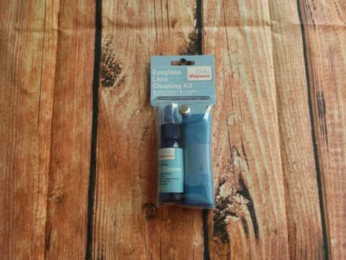Lens Cleaner Cleaning Kit Spray Eyeglasses Cloth Purse Travel 1oz 30ml