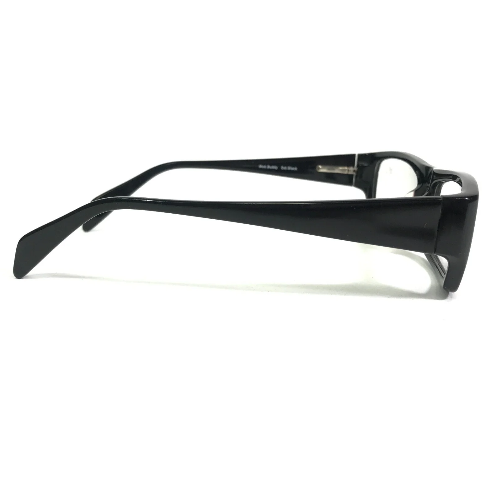 Lesca Lunetier Eyeglasses Frames Mod.Buddy Col.Black Rectangular 52-18-130 3