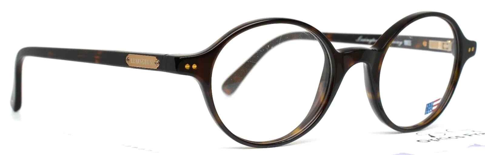 LEXINGTON Jackie Kennedy 4182 9201 Havana Womens Round Eyeglasses 47-21-140 B:41 3
