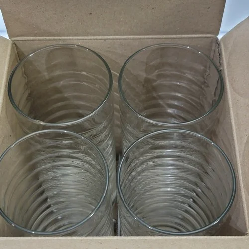 LIBBEY 4pc Pueblo 16.5oz Glasses BRAND NEW IN BOX 2
