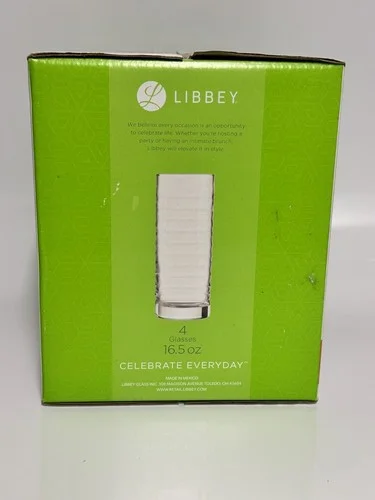 LIBBEY Pueblo 16.5oz Cooler Glasses, 4 Pieces | Perfect Holiday Gift 2