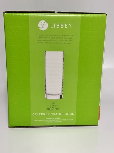 LIBBEY Pueblo 16.5oz Cooler Glasses, 4 Pieces | Perfect Holiday Gift 3