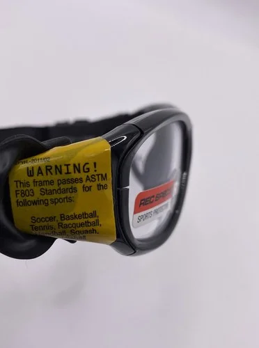 Liberty Sport Rec Specs Kids Demo Athletic Goggles Frames Black 48-17 (CM-109) 3