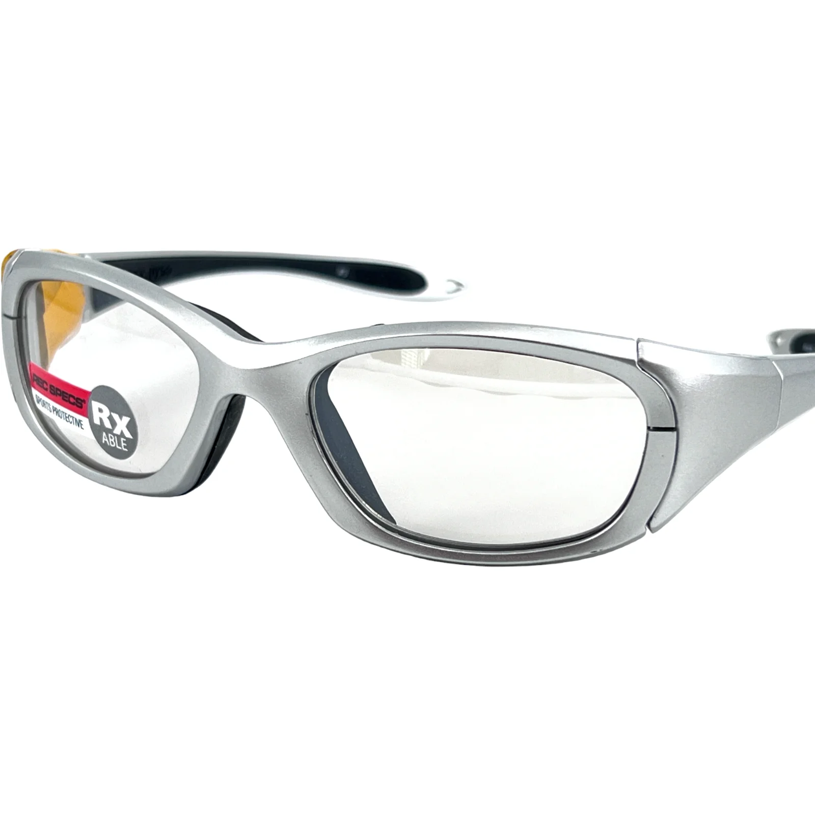 Liberty Sport Rec Specs Sport MAXX MX30 Sport Eyeglass Frame-Plated Silver 53-17 2