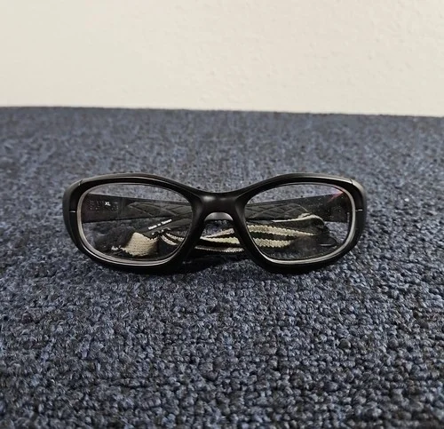 Liberty Sports F8 Rec Specs SLAM XL Black Athletic Eyeglasses Goggles 55-19 135
