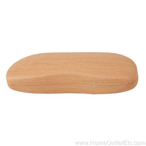 Light Brown Wood Look Eyeglasses Glasses Hard Case 3