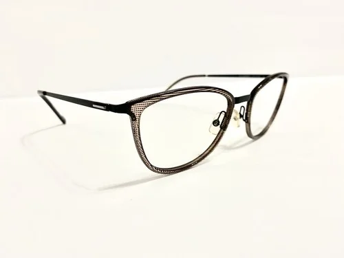 Lightec 30057L Eyeglasses FRAMES 54[]20-145 Black Dots Burgundy Morel France 1