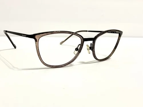 Lightec 30057L Eyeglasses FRAMES 54[]20-145 Black Dots Burgundy Morel France 3