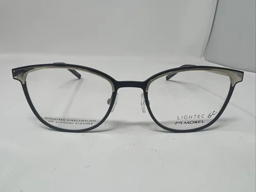 LIGHTEC MOREL 30141L 52/19 140 ND08 Womens Blk Eyeglass Frames R78 2