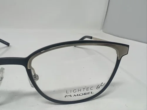 LIGHTEC MOREL 30141L 52/19 140 ND08 Womens Blk Eyeglass Frames R78 3