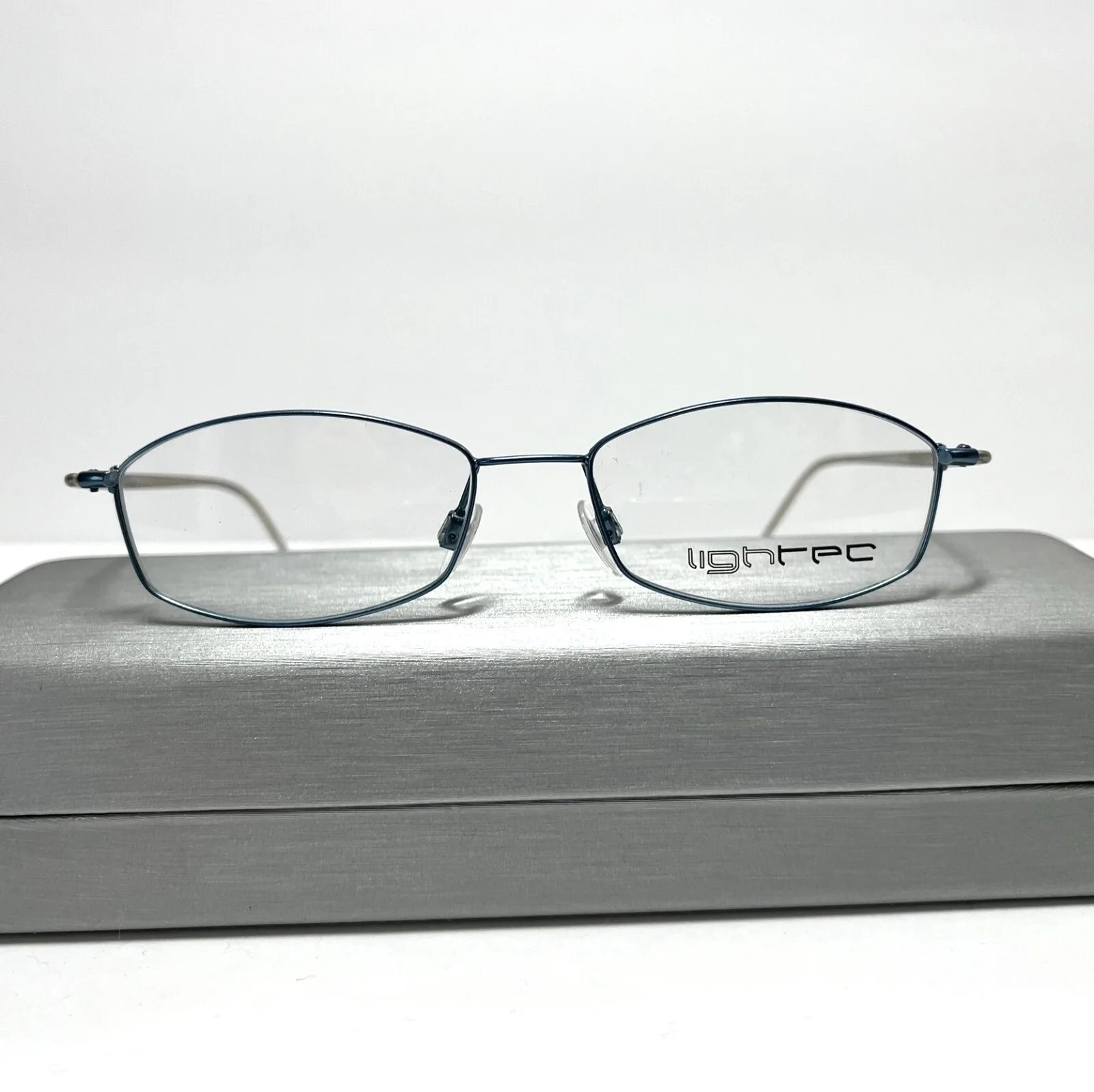Lightec Morel Eyeglasses Petite Size Tech 6084L 46- 15- 130 Blue Light Metal 2