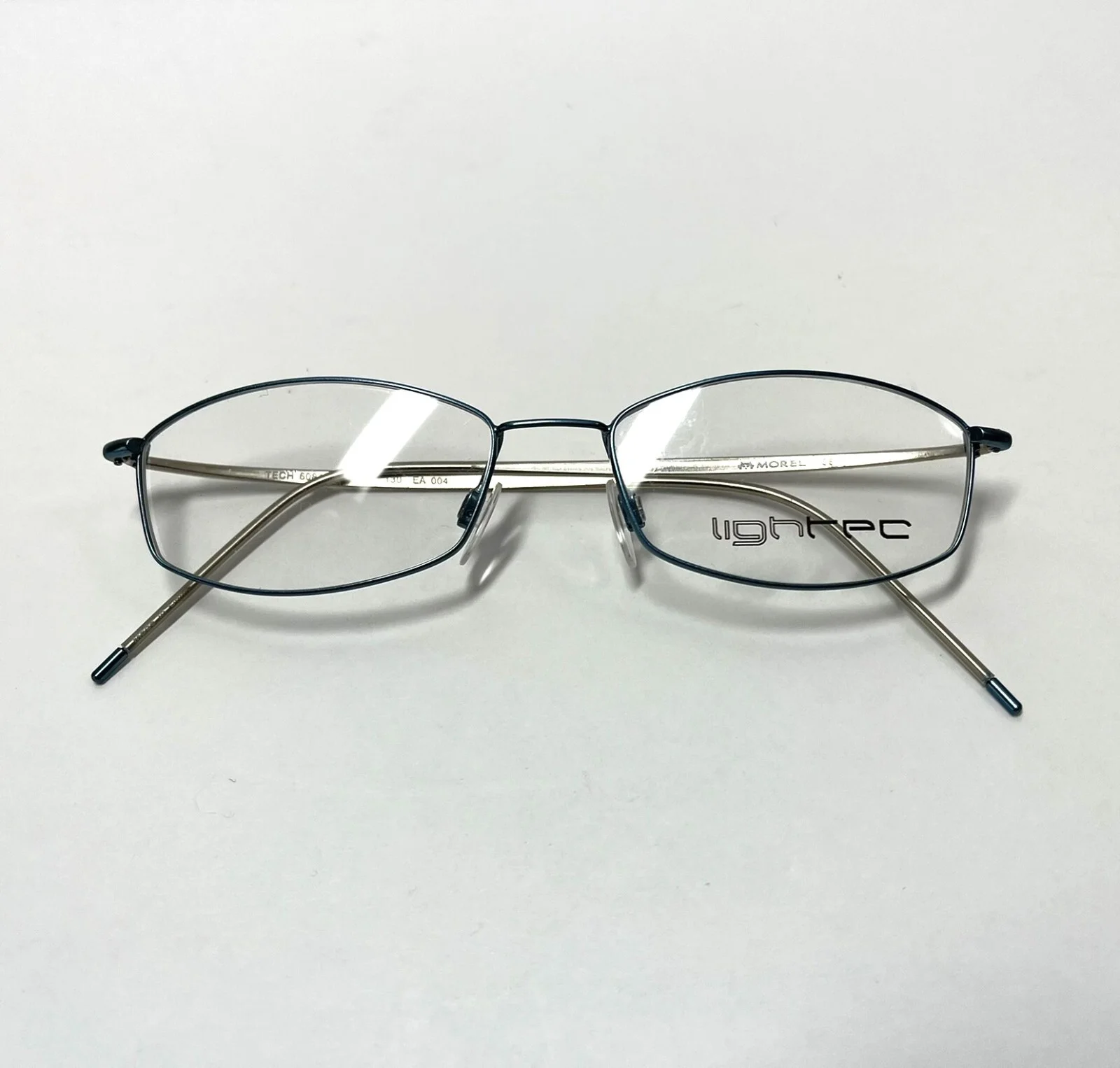 Lightec Morel Eyeglasses Petite Size Tech 6084L 46- 15- 130 Blue Light Metal 3