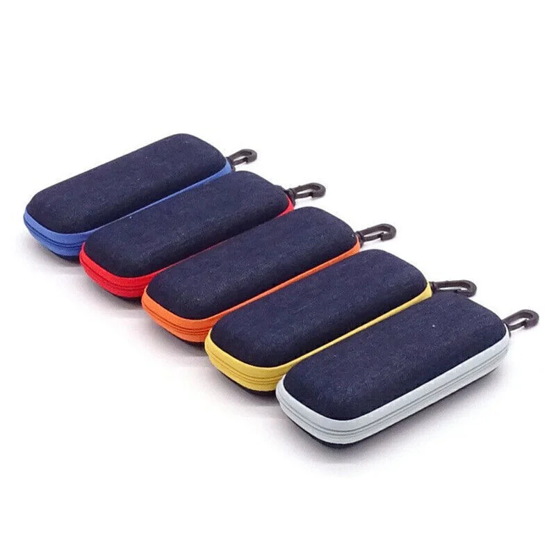 Lightweight Zipper Eye Glasses Case Box Travel Sunglasses Protector Pouch Holder