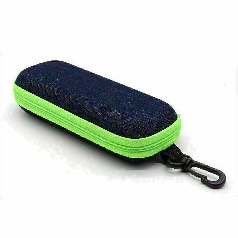Lightweight Zipper Eye Glasses Case Box Travel Sunglasses Protector Pouch Holder 2