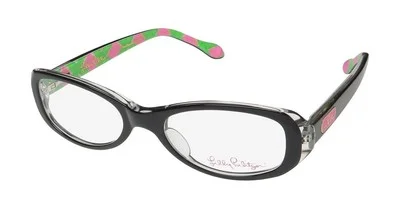 LILLY PULITZER CLAUDIA FOR KIDS GIRLS VERY CUTE & ELEGANT EYEGLASS FRAME/GLASSES