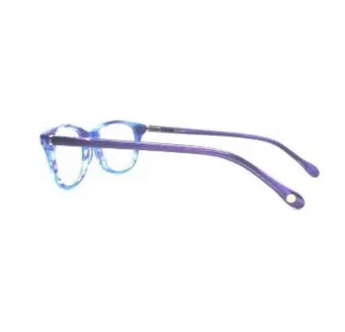Lilly Pulitzer Eyeglass Frames Braydon BR 51 [] 17 135 Aqua Havana Blue Purple 2