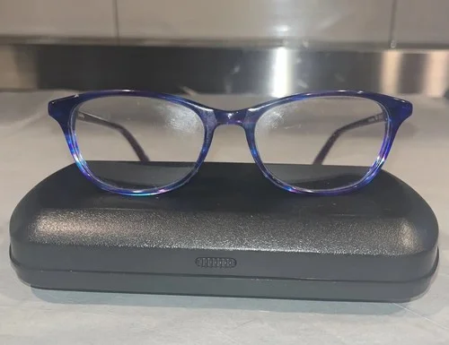 Lilly Pulitzer Eyeglass Frames Braydon BR 51 [] 17 135 Aqua Havana Blue Purple 3