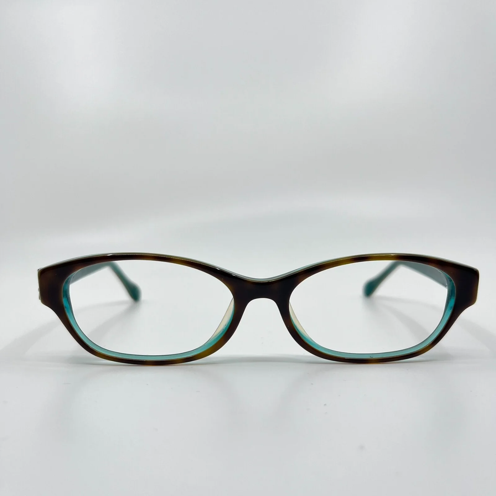 Lilly Pulitzer Eyeglasses Frames Women Brown Tortoise Blue 135mm H6494 2