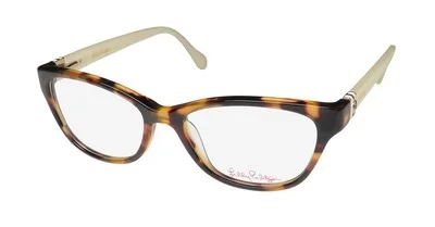 LILLY PULITZER HOLBROOK CAT EYE HANDMADE USA DESIGNER HOT EYEGLASS FRAME/GLASSES