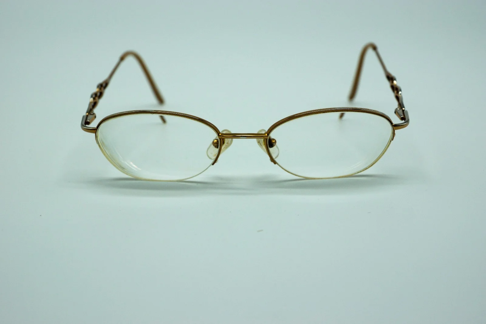 Linda Evans 293 Prescription Eyeglasses Frames Size 50-18-135 2
