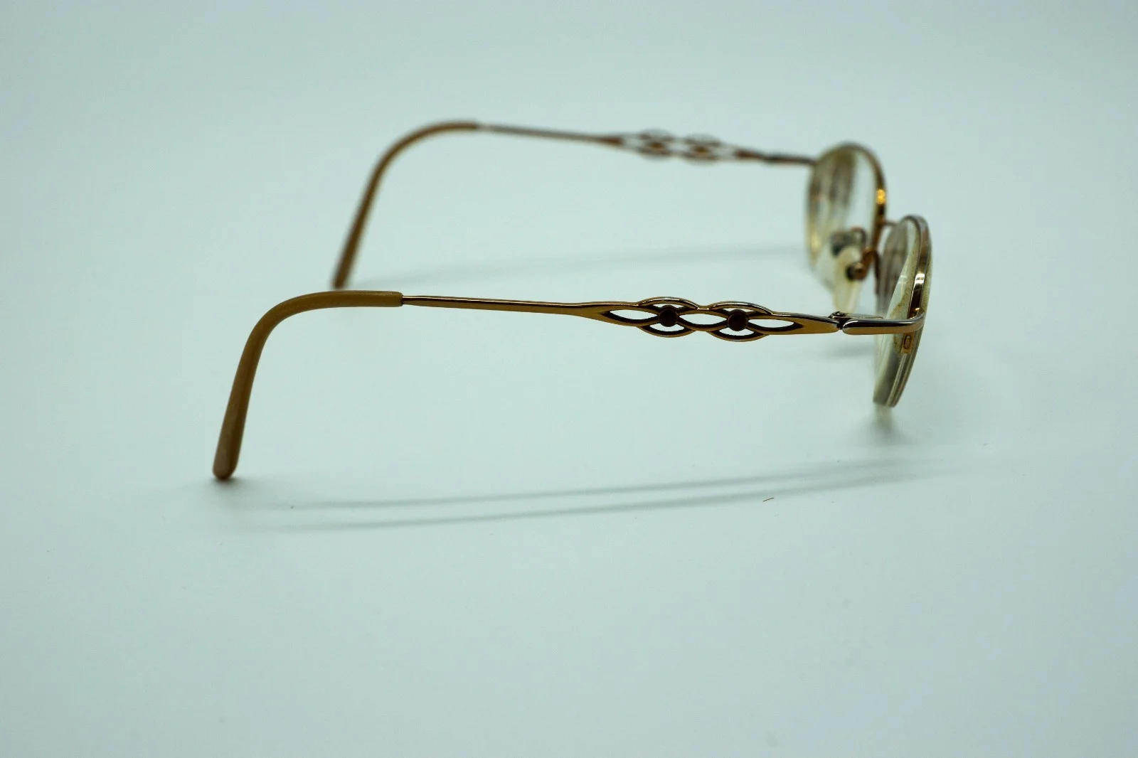 Linda Evans 293 Prescription Eyeglasses Frames Size 50-18-135 3