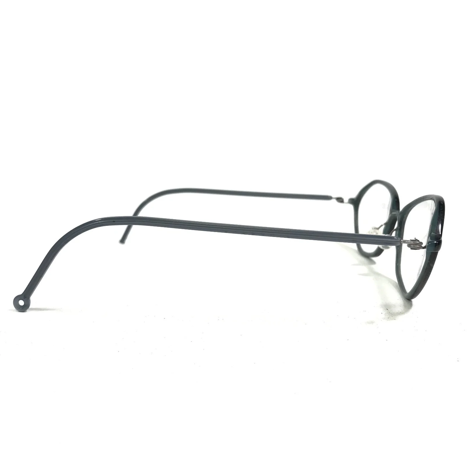 Lindberg 1104 Col. N03 Eyeglasses Frames Blue Horn Polygon 51-17-135 3