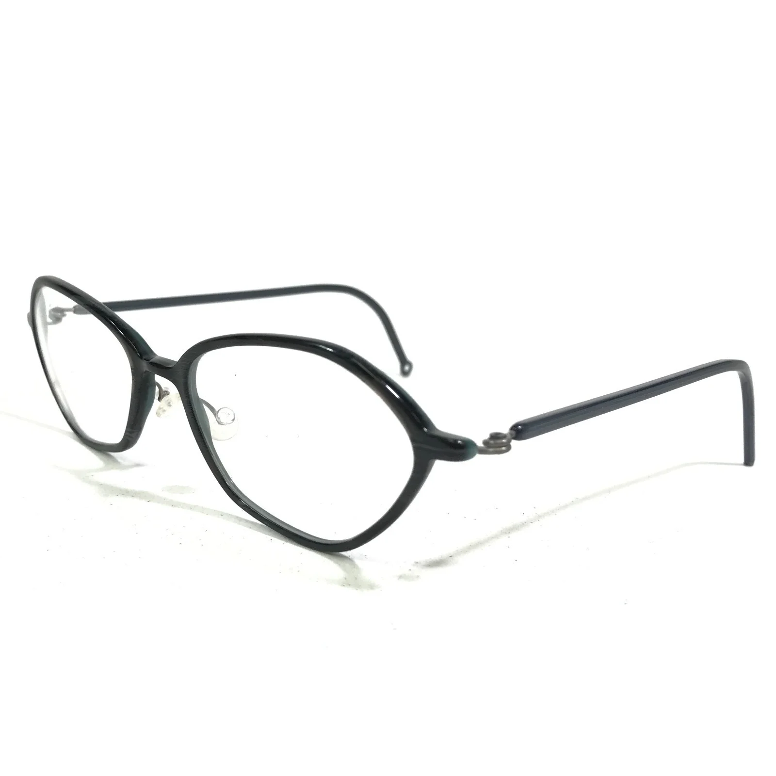 Lindberg 1104 Col. N03 Eyeglasses Frames Blue Horn Polygon 51-17-135 4