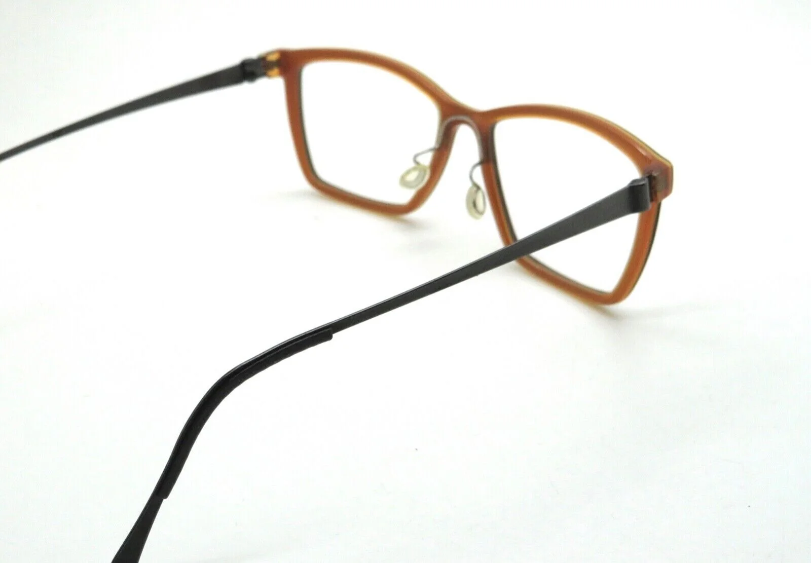 LINDBERG 1135 col. AD26 Black/Shiny Gunmetal Titanium 52mm Eyeglasses New 4