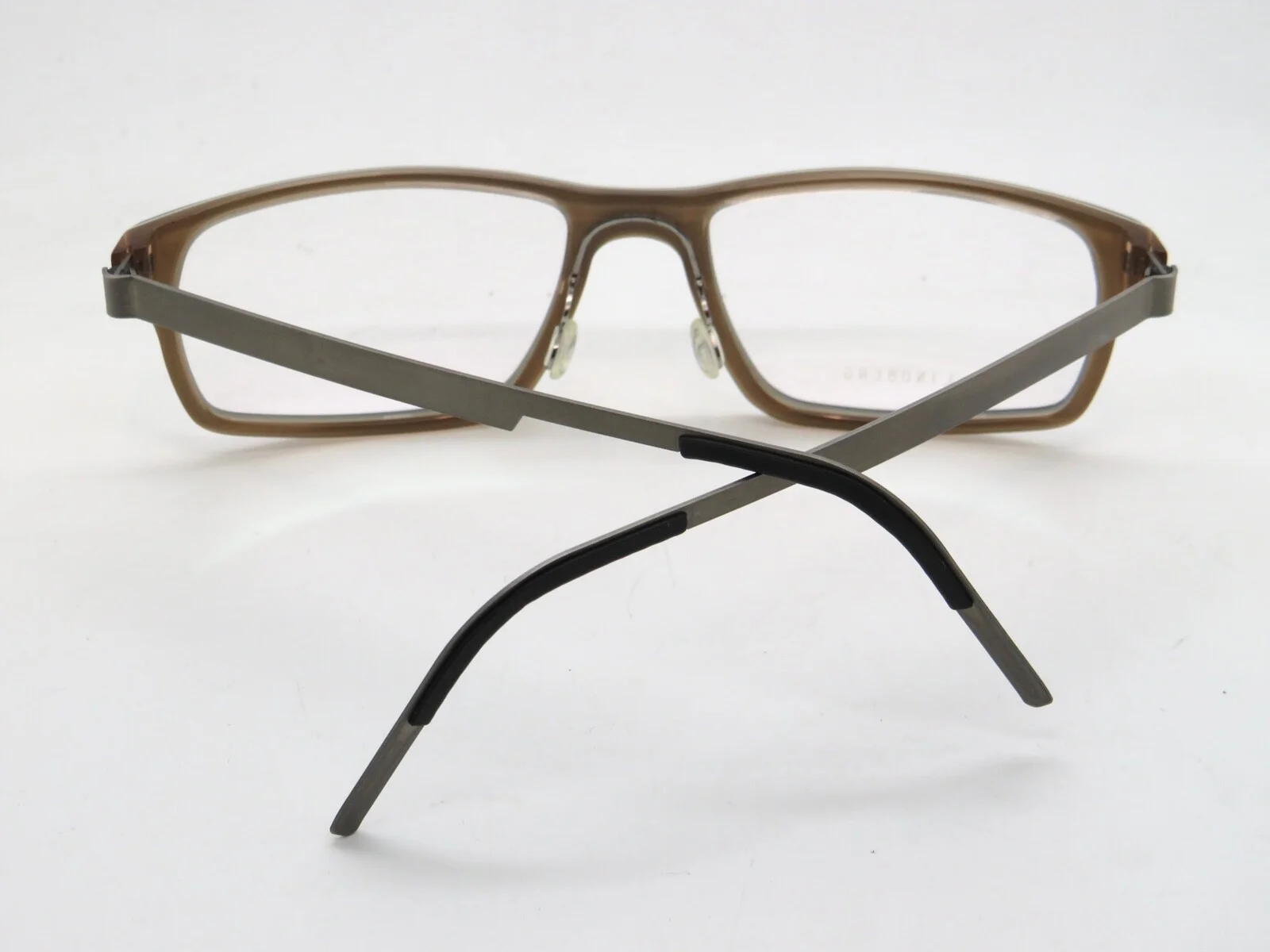 LINDBERG 1239 col. AD81 Shiny Blue/Satin Gunmetal Titanium 54mm Eyeglasses 3