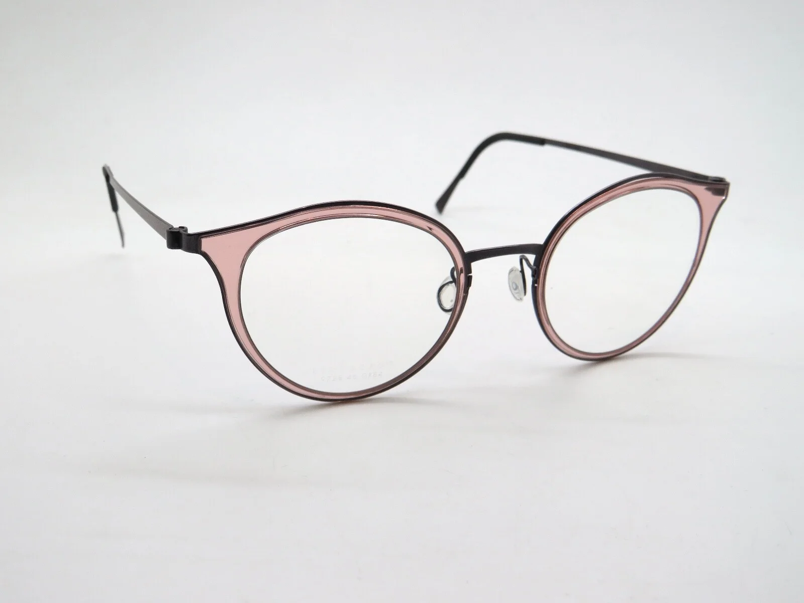 LINDBERG 9728 col. PU14 Pink Transparen/Aubergine 46mm Eyeglasses 2