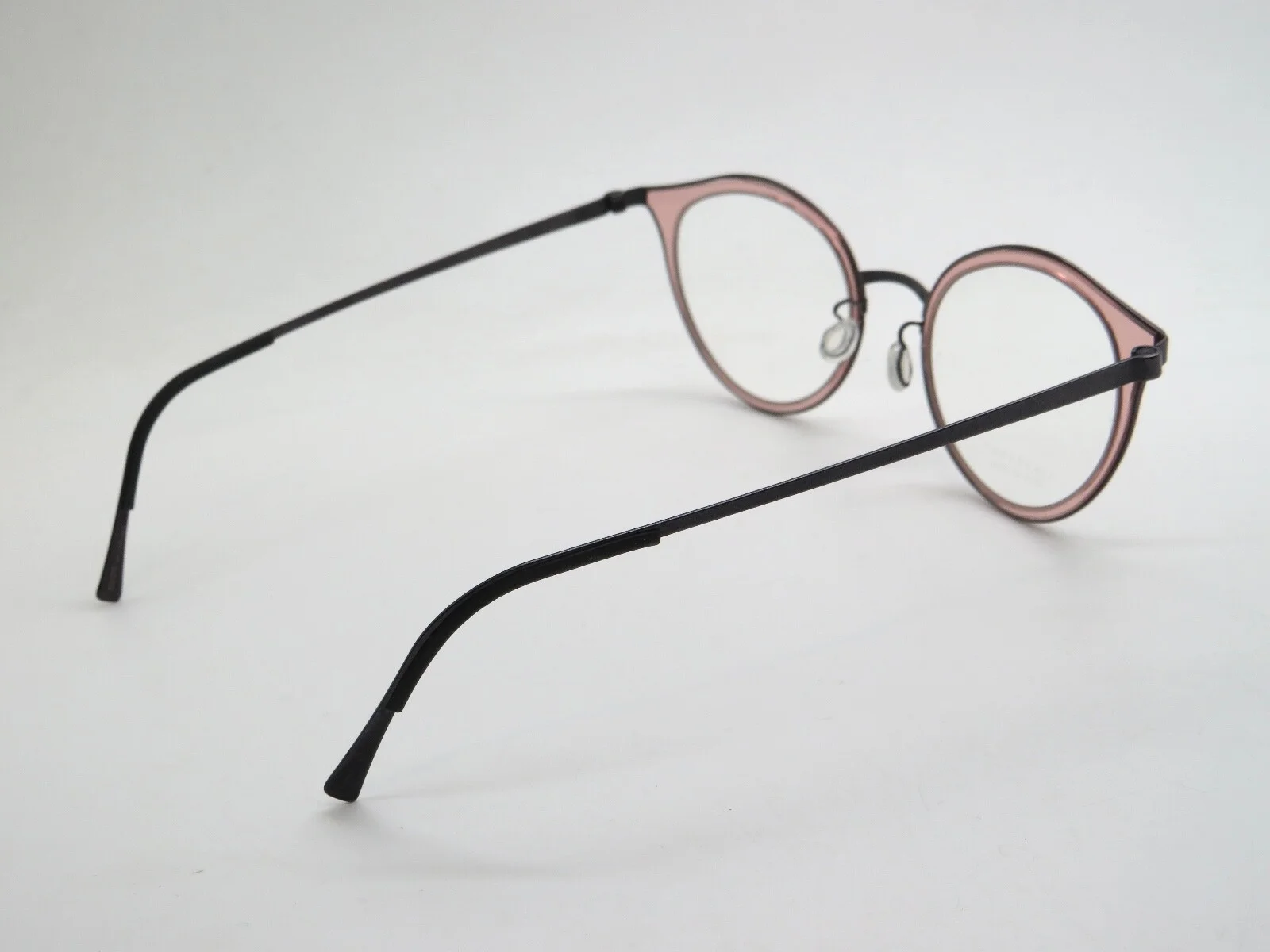 LINDBERG 9728 col. PU14 Pink Transparen/Aubergine 46mm Eyeglasses 4