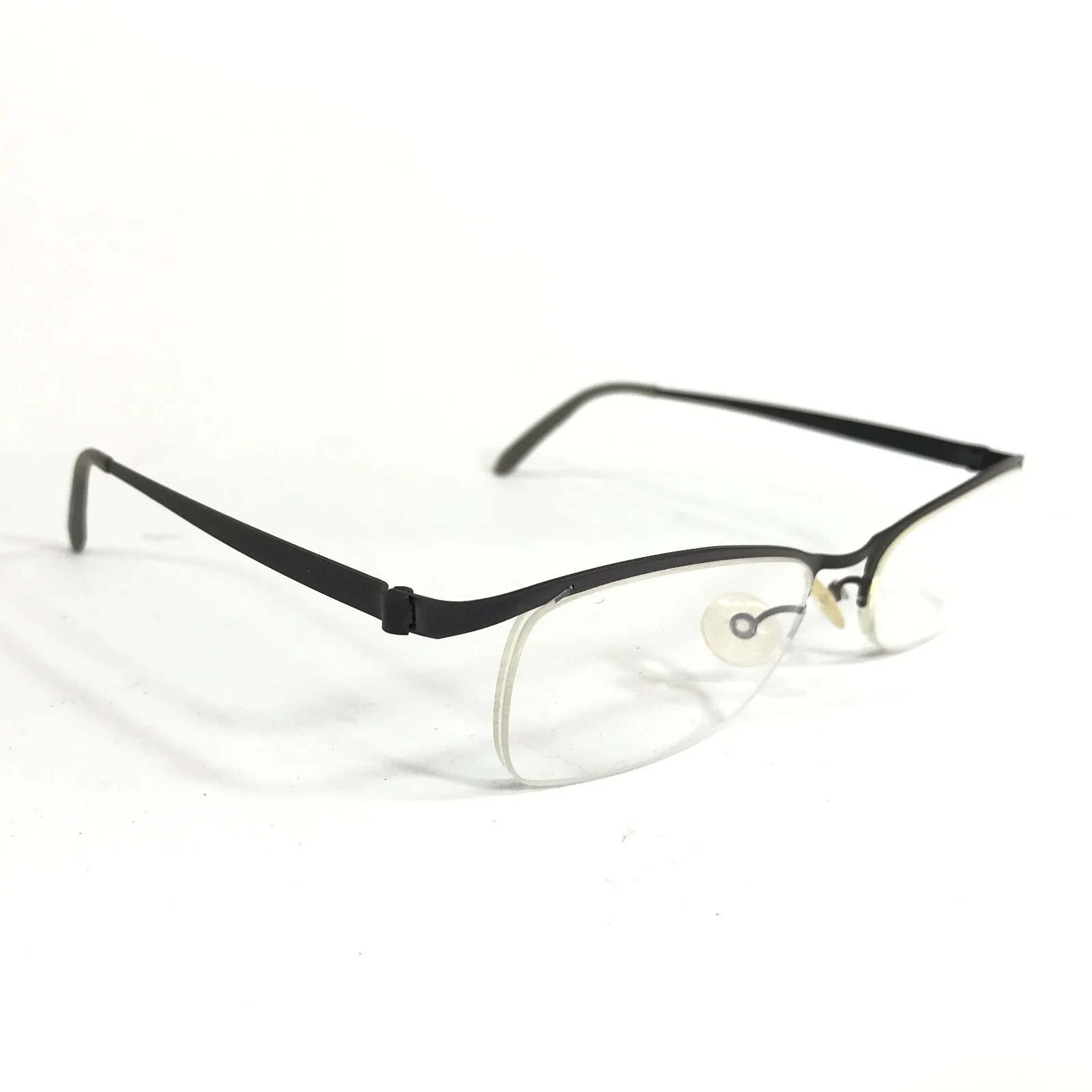 Lindberg Eyeglasses Frames 7130 COL. U14 Matte Purple Half Rim 50-17-140 3
